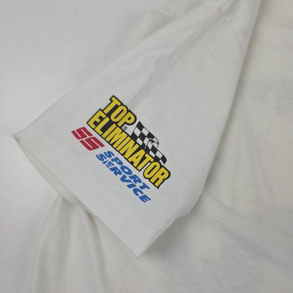 Vintage NHRA Gatornationals Shirt Mens 1989 Drag Racing Motorcraft USA 80s - Picture 10 of 10